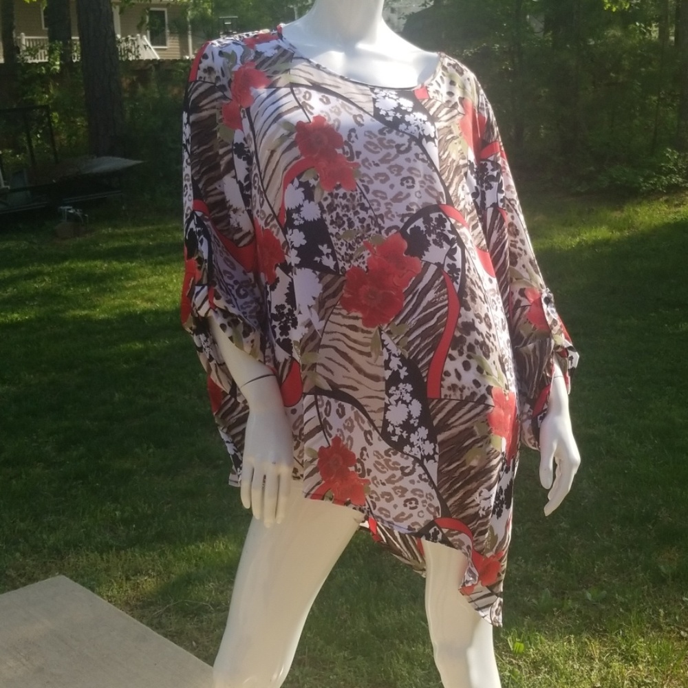 CHICO'S  BLOUSE size 3 or 14-16